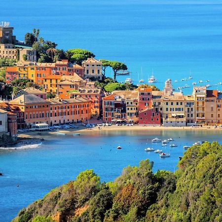 069 - Casa Tramonto, In Centro, 450Metri Da Mare Spiaggia Sestri Levante Exterior foto